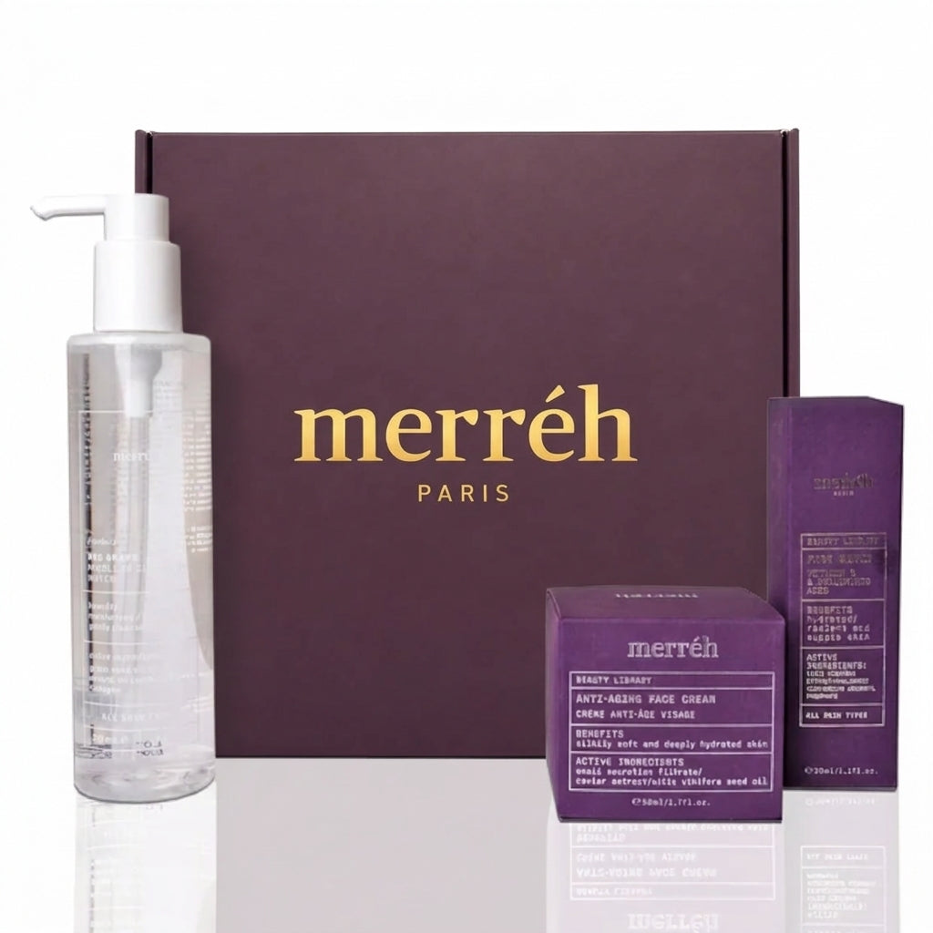 Rituel de soins de la peau
