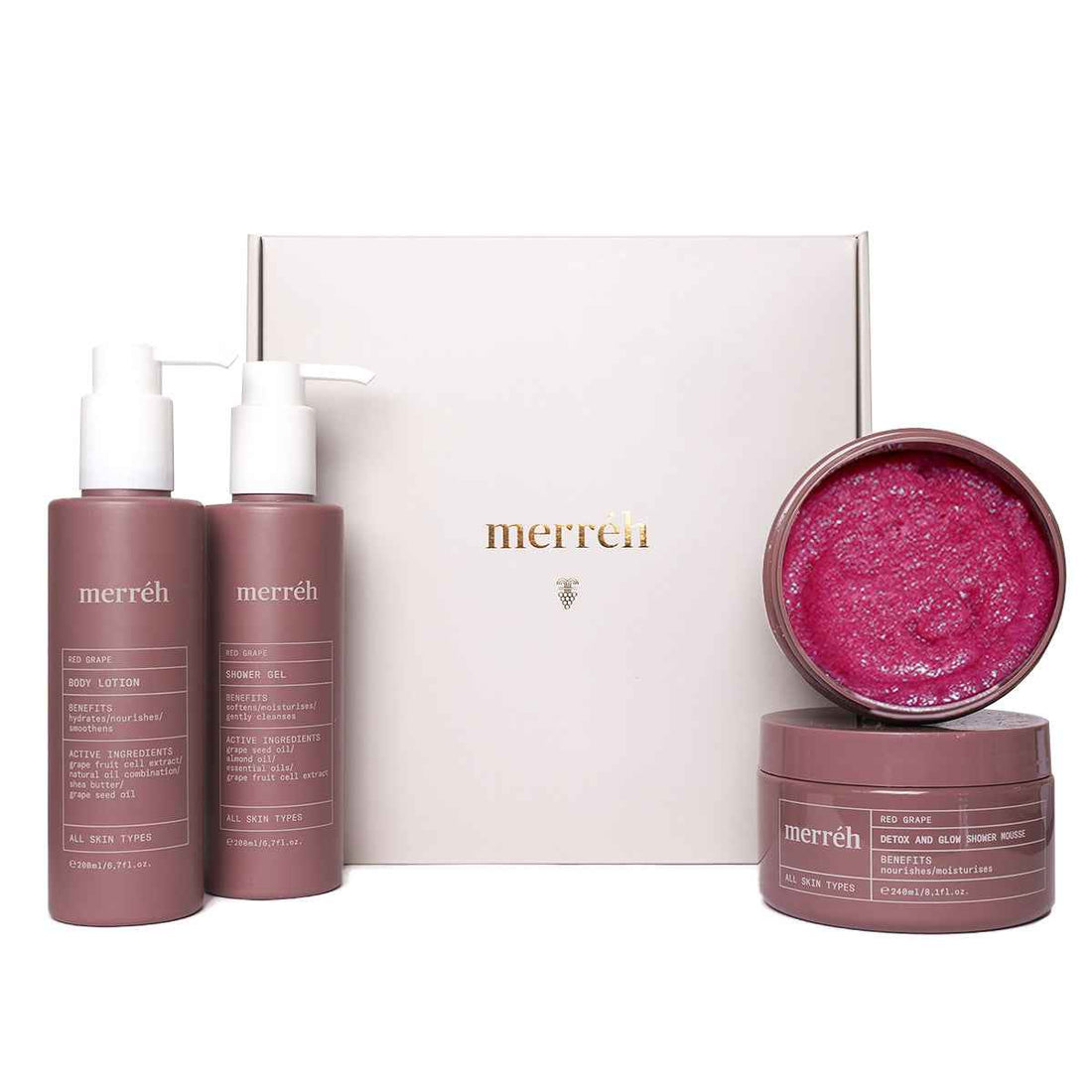 RED GRAPE DETOX AND GLOW ритуал за тяло