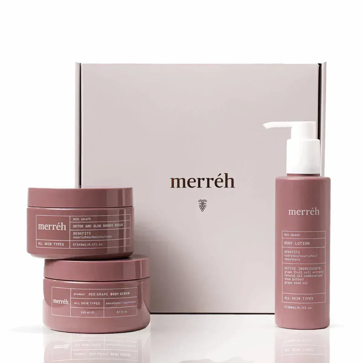 RED GRAPE DEEPLY HYDRATING RITUAL - Merréh Paris