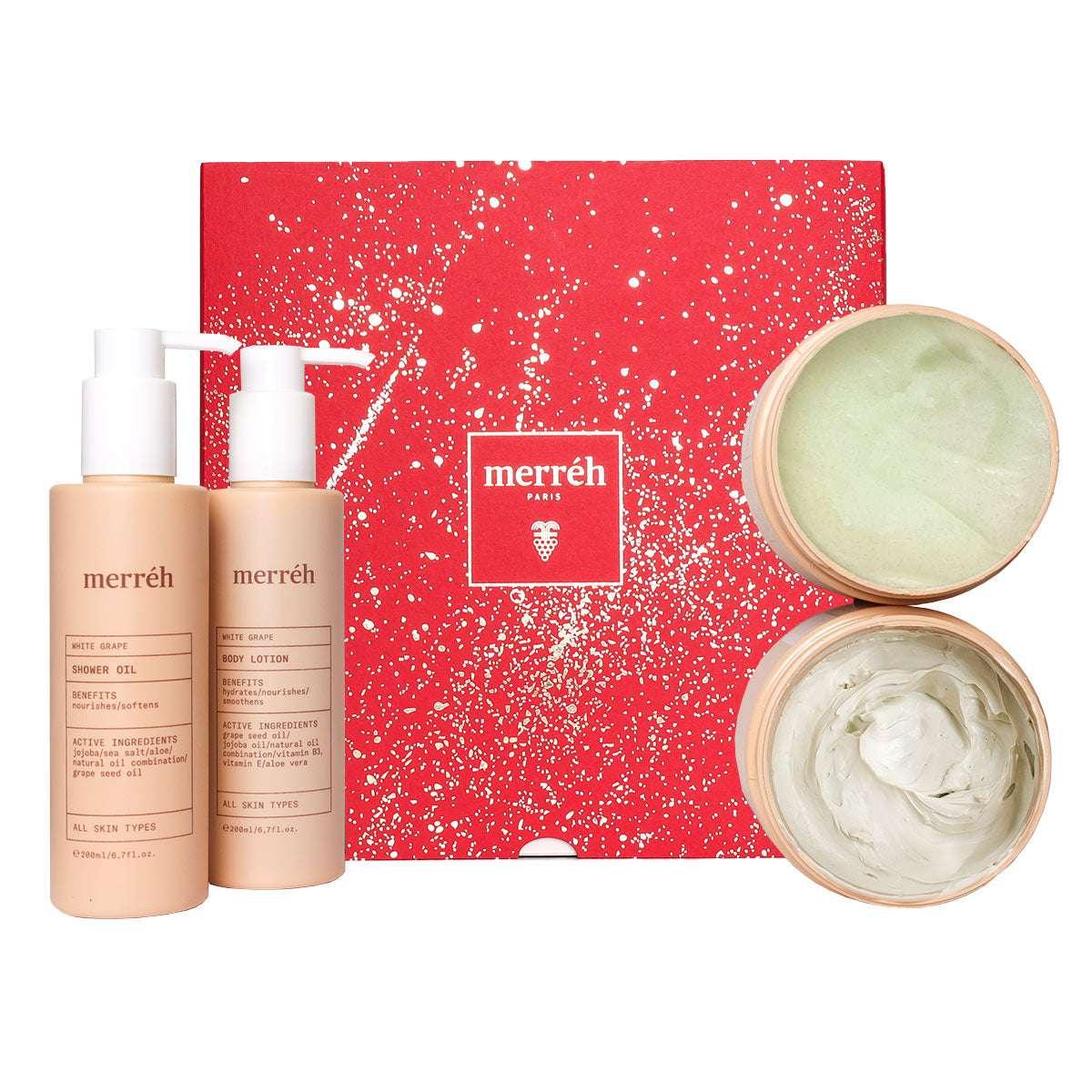 WHITE GRAPE DEEP RENEWAL ритуал за тяло - Merréh Paris
