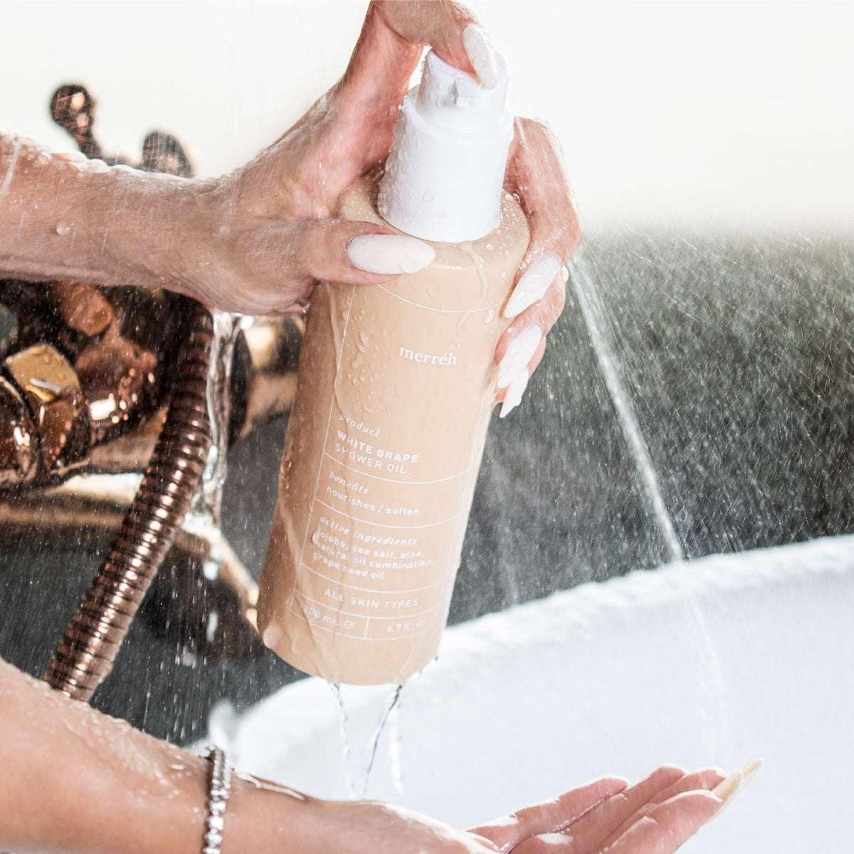 WHITE GRAPE Хидратиращо душ олио - Merréh Paris