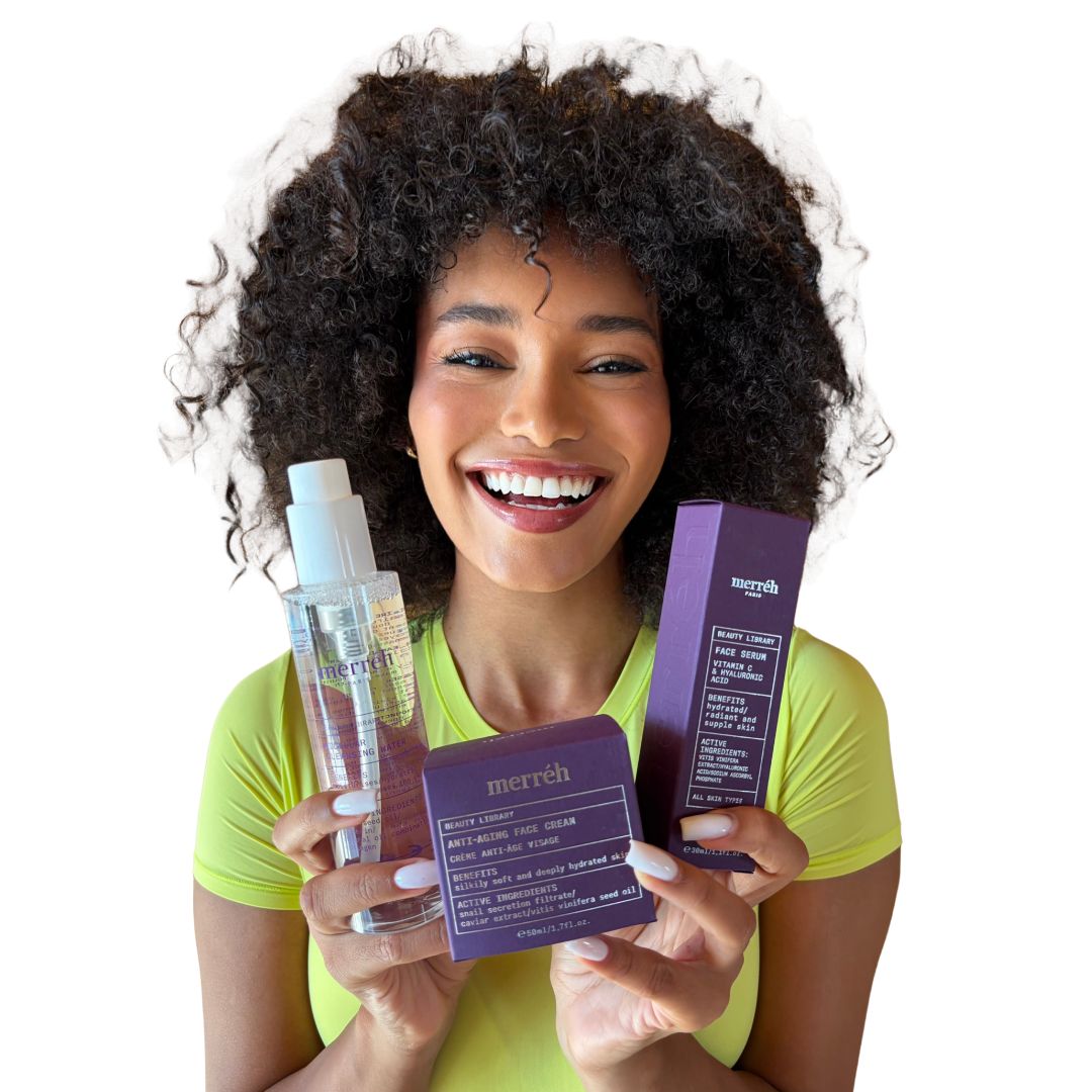 Rituel de soins de la peau