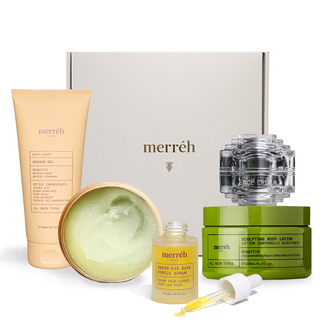 ULTIMATE LIFT & GLOW RITUAL сет Merreh Paris